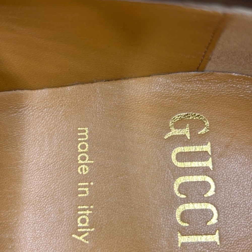 Men's Gucci JOORDAN 100th anniversary horse bit loafer . Size 8 fits 9. - Picture 8 of 12